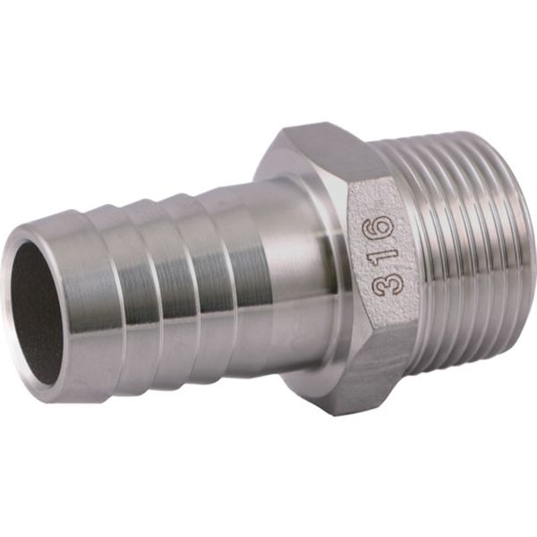 HN8619 557-9816  エースニップル PT3/4×Φ19 SUS316