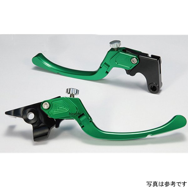 ビレットレバーセット クイックタイプ ミドル CB400SF/SB NC42(08年-13年ABS車を除く) 緑