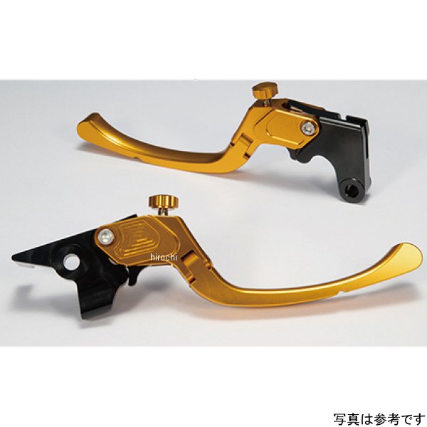 ビレットレバーセット クイックタイプ ミドル CB400SF NC31 ゴールド