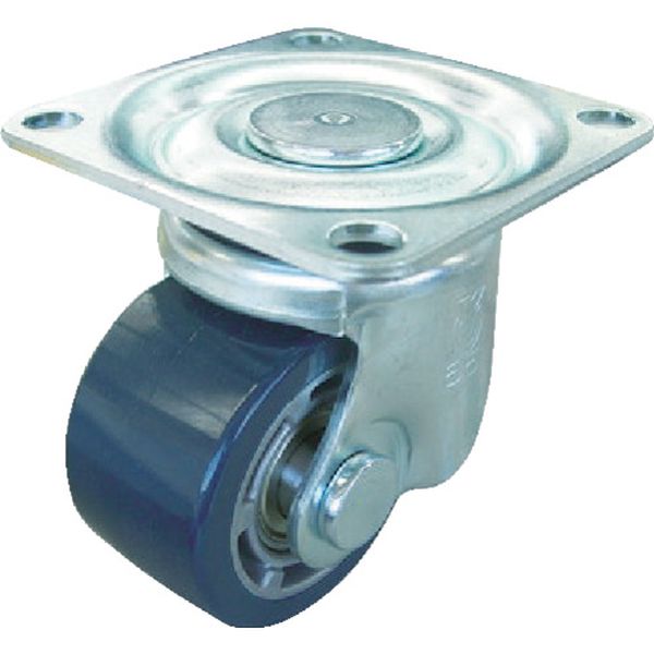重量用キャスター　自在車　７５径　アルミホイルウレタン車輪