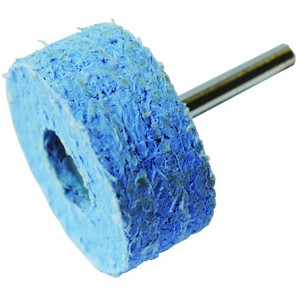 418-2010  軸付麻バフホイール 50X25X6