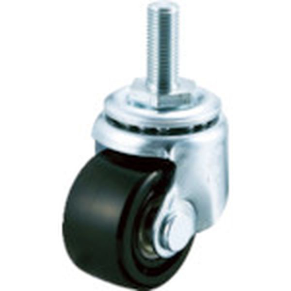 ねじ込み式キャスター自在車５０径強化ナイロン車輪