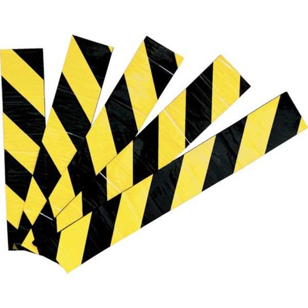 反射トラクッション　　５ｍｍ×１００ｍｍ×１ｍ　黄／黒