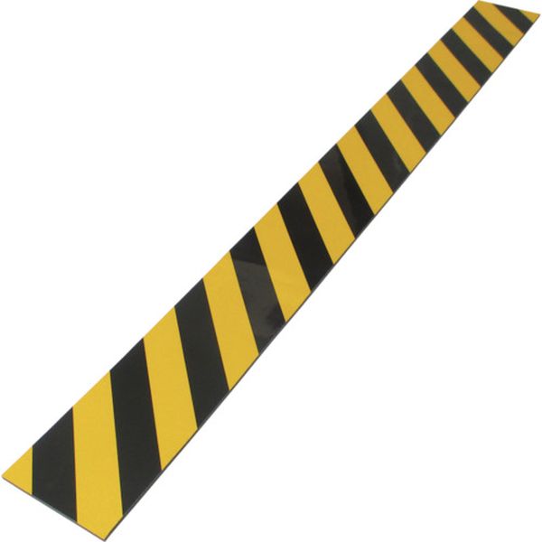 反射トラクッション　５ｍｍ×１００ｍｍ×２ｍ　黄／黒