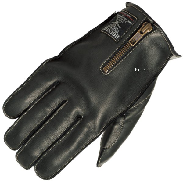 HOUSTON レザーOSグローブ 黒