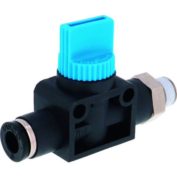 HV601 123-2891  ハンドバルブ ストレートA3方弁チューブ6出力R1/8