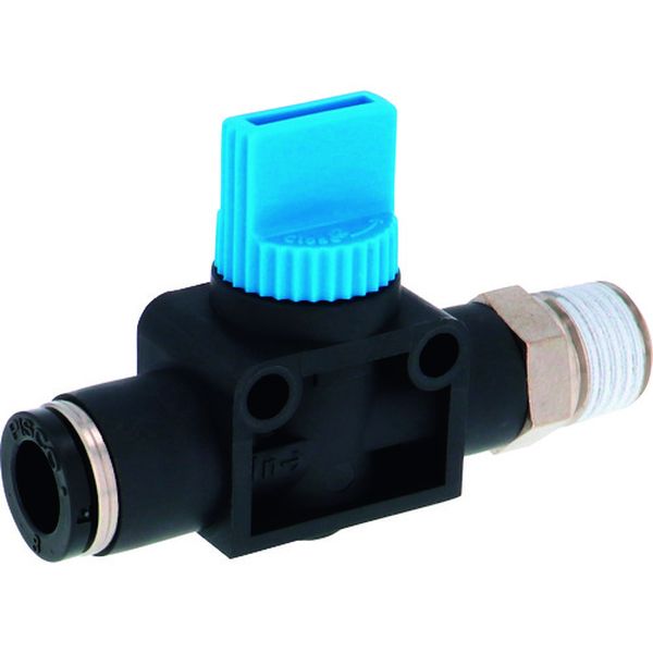 HV8022 123-2907  ハンドバルブ ストレートA2方弁チューブ8出力R1/4