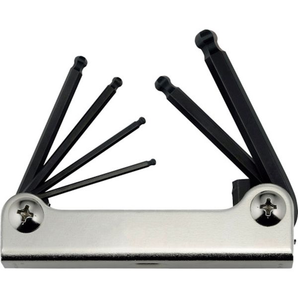 411-8262  折りたたみホローレンチセット ボールポイント 6本組