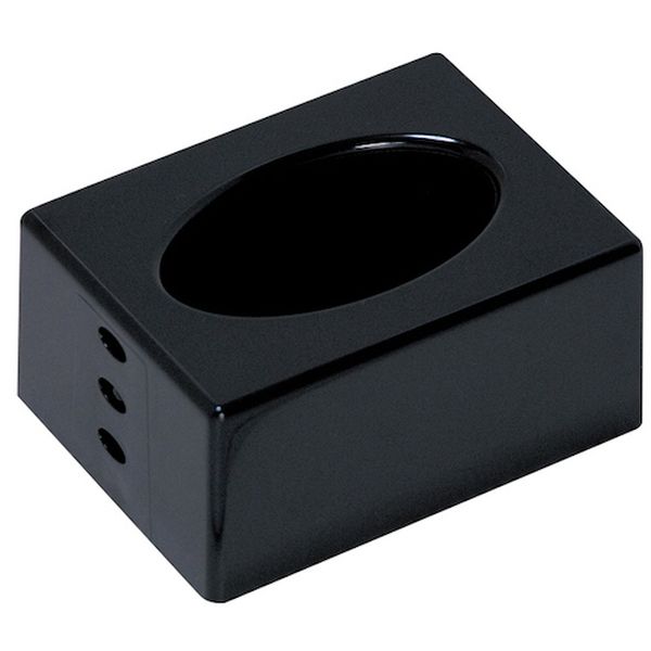 I436BK 388-3483  ポケットティッシュケースブラック