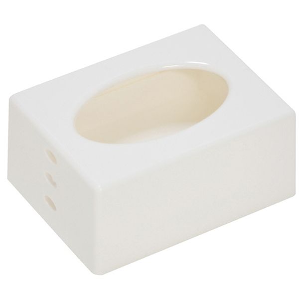 I436W 388-0361  ポケットティッシュケースホワイト