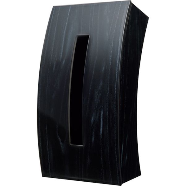 I592WB 388-1998  ティッシュケースBowウッディブラック