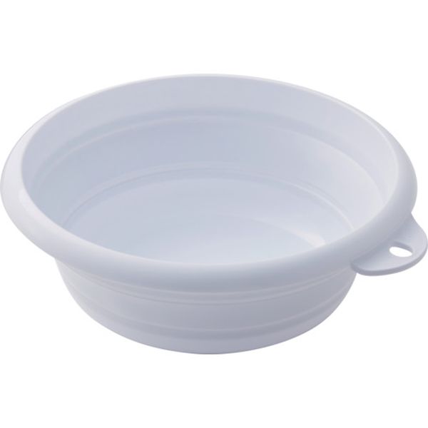 I637W 695-6258  おりたためる湯おけマグネット付 ホワイト