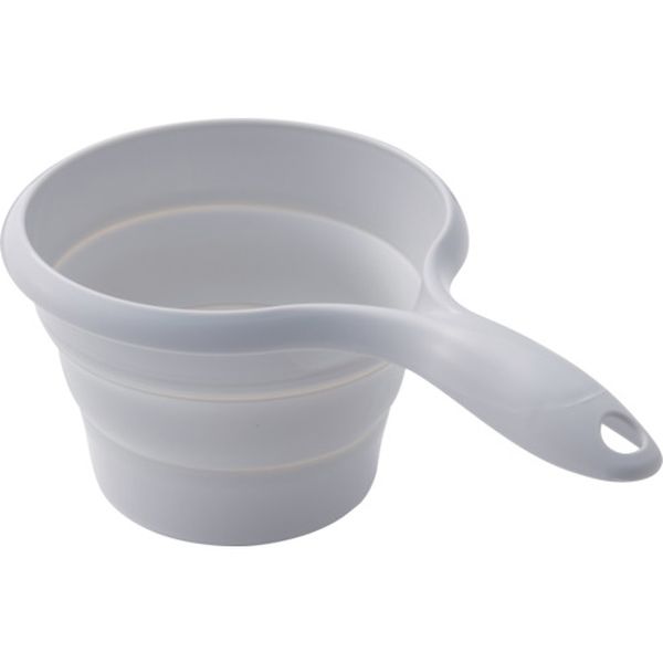 I638GY 695-6254  おりたためる手おけマグネット付 グレー