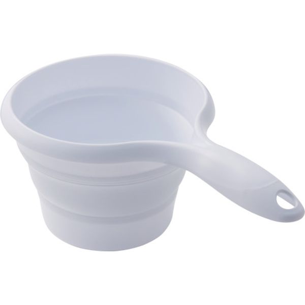 I638W 695-6257  おりたためる手おけマグネット付 ホワイト