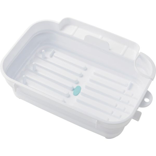 478-5784  おりたたみ水切りバスケット ホワイト