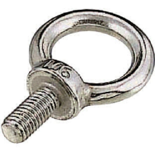 IB6W  ステンレス アイボルトブネジ 捻子径W-1/4 使用荷重0.49kN