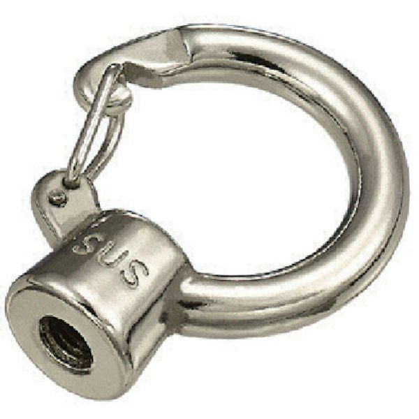 INH8M 849-1642  ステンレス フックアイナットミリネジ 捻子径M-8