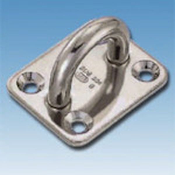 IP4 849-1646  ステンレス アイプレート 25mm×28mm