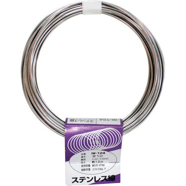 IW124 334-2811  ステンレス線  ＃12X12M