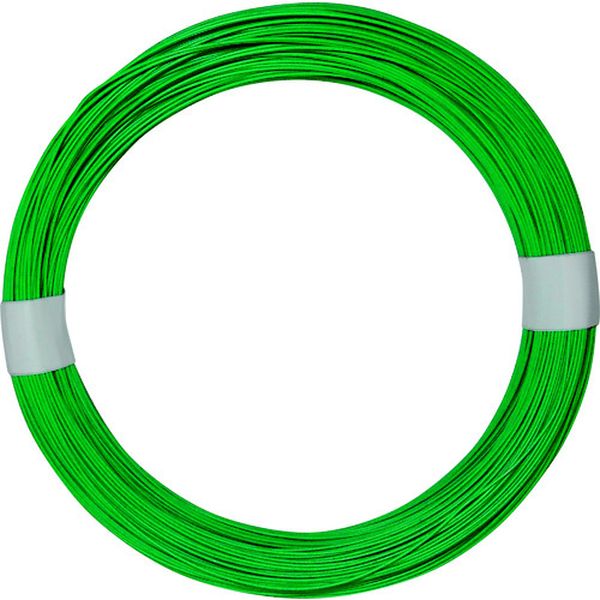 IW363  カラーワイヤー 緑 番手20 線径0.85～0.90mm 長さ95m