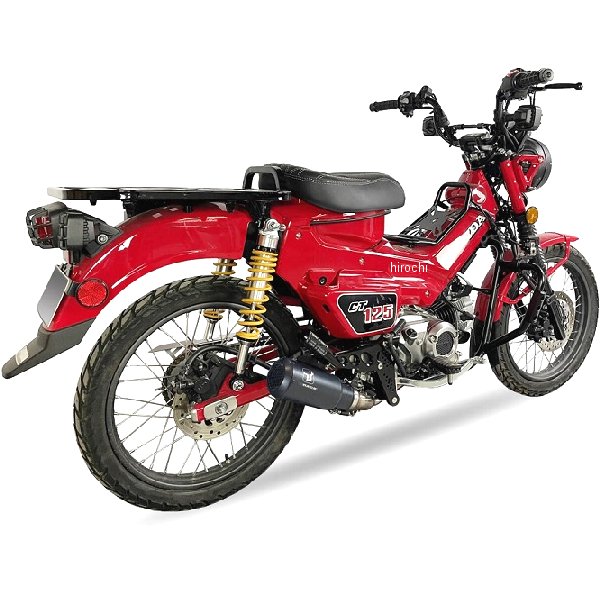 フルエキマフラー MK2B コニカルショート CT125、TRAIL125