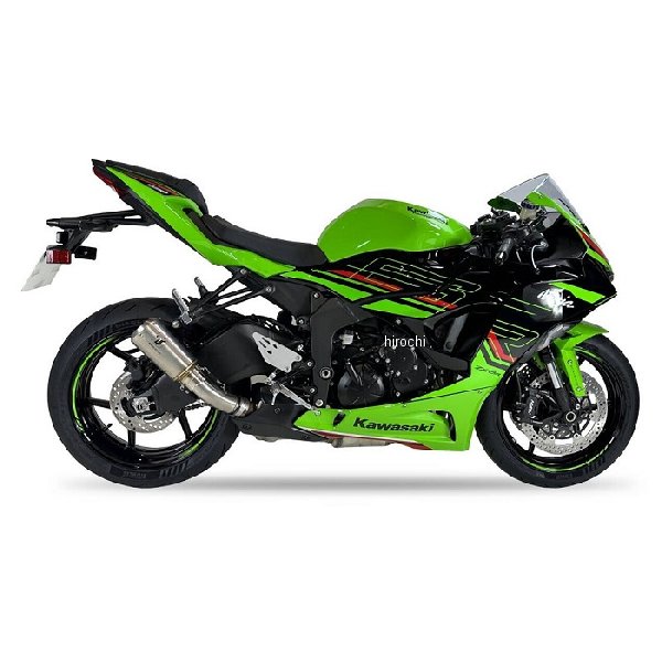 IXRACE スリップオンマフラー MK2 コニカルショート 24年 ZX6R