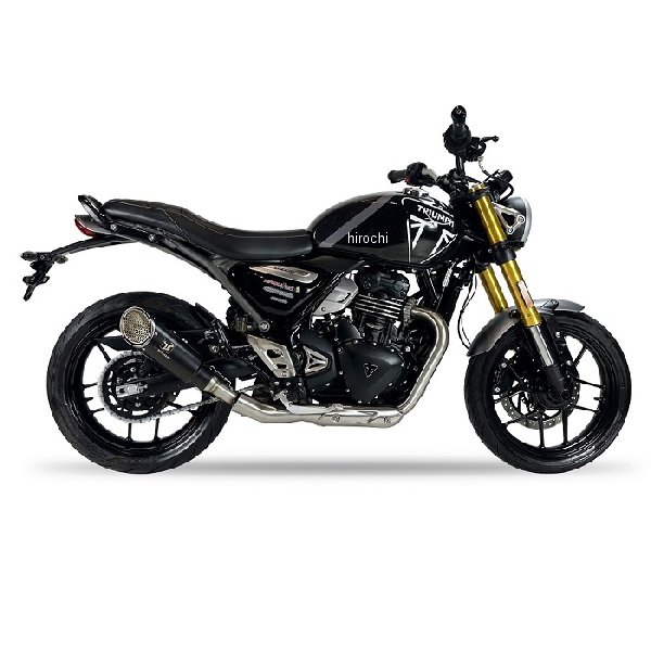 IXRACE スリップオンマフラー MK1 スラッシュカット TRIUMPH SPEED 400