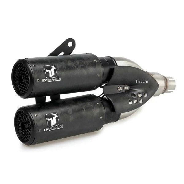 IXRACE スリップオンマフラー DCX2 デュアルラウンド 22年-23年 BMW NINE T