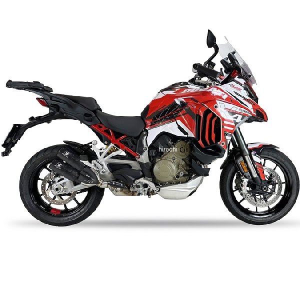 スリップオンマフラー DCX2 デュアルラウンド 23年 ドカティ MulistradaV4