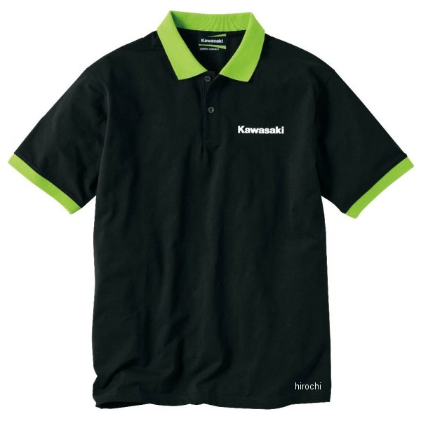 カワサキ純正 ニンジャポロシャツ 黒 Mサイズ