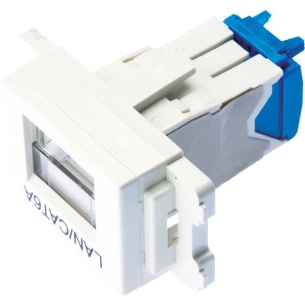 カテゴリ６ＡＪＩＳプレート用ジャックキット　オフホワイト