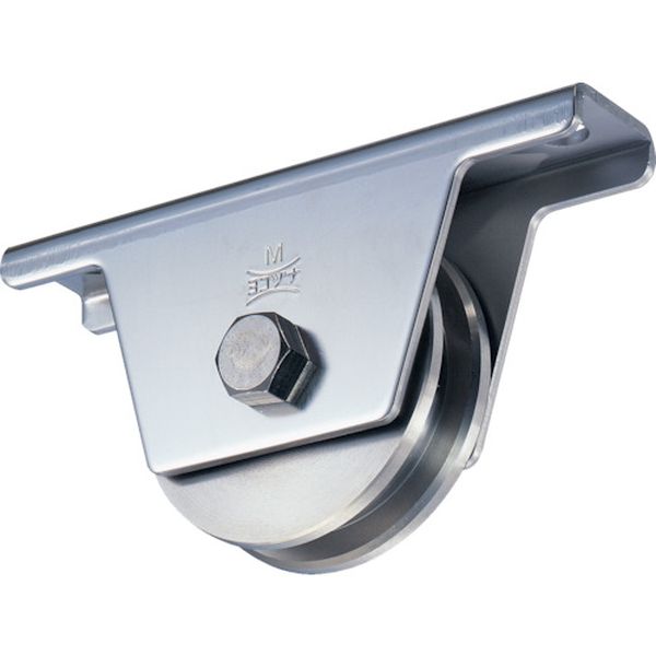 JCS0606 849-6283  440Cベアリング入ステンレス重量戸車 60mm 兼用