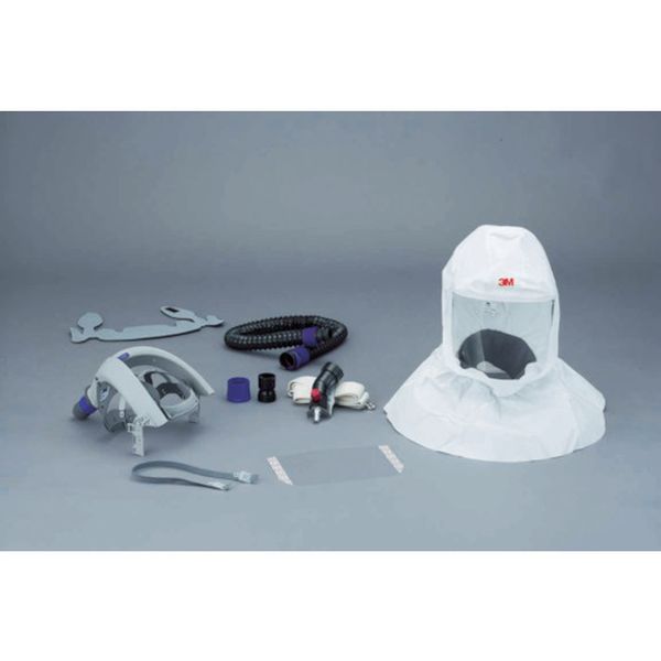 JHS600 バーサフロー(TM) 送気マスク S600 レギュラーキット (カラータイプ)