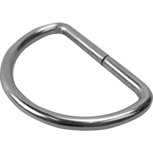 JI130 679-9906  平ベルト金具 Dカン30mm幅用 2個入