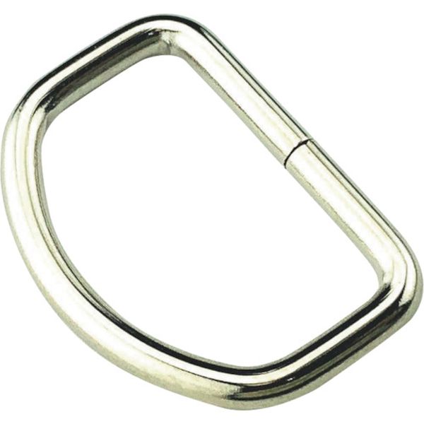 JJ125 474-4319  平ベルト金具 月カン 25mm幅用 (4個入り)