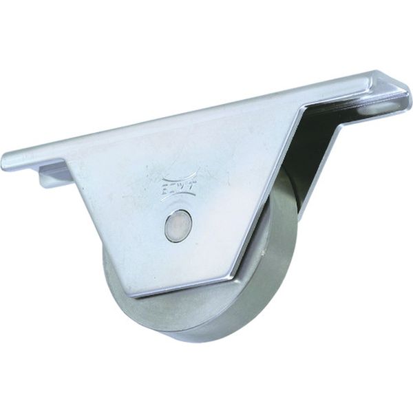 JKS0502 849-6431  ステンレス重量戸車 スリムタイプ 50mm 平