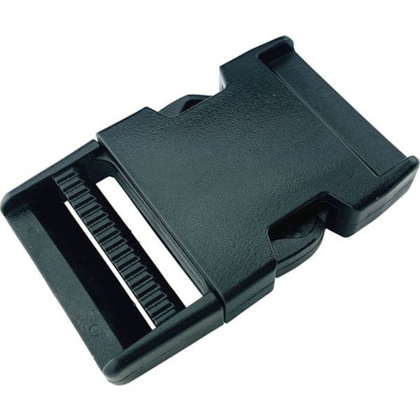 JNA238  平ベルト金具 サイドリリースバックル 角型 38mm幅用 (1個入り)