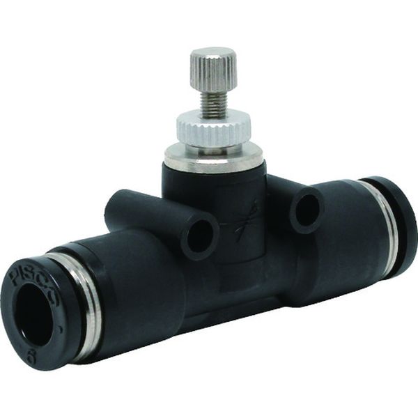 スロットルバルブ　ユニオンストレート