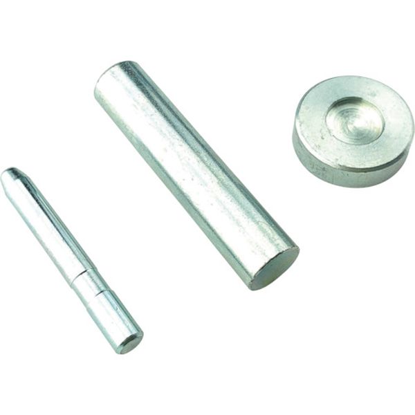 JODS  平ベルト金具 手打ち式カシメ 台座セット 打棒・ハトメ棒・台座(各1個)