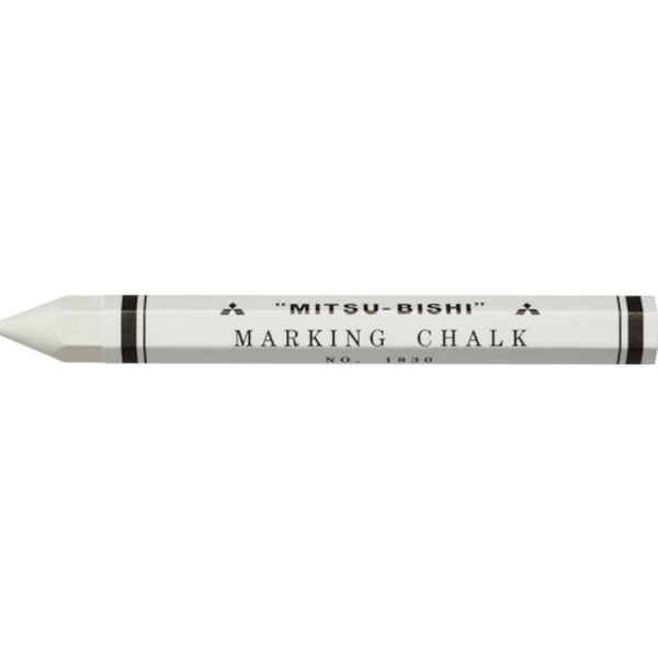 三菱鉛筆/マーキングチョーク/白 12本入り