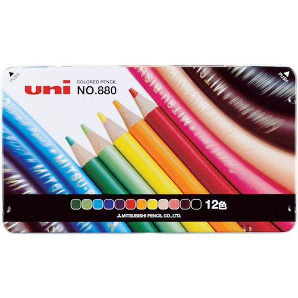色鉛筆 鉛筆ワイドK880 12色