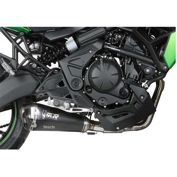 フルエキゾーストマフラー Delta Race 触媒付き 24年-25年 Versys650/ヴェルシス650 ステンブラック