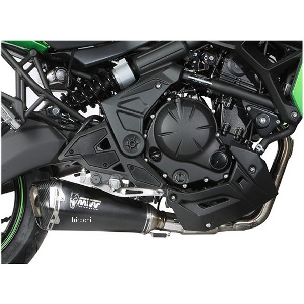 フルエキゾーストマフラー Delta Race 触媒なし 24年-25年 Versys650/ヴェルシス650 ステンブラック