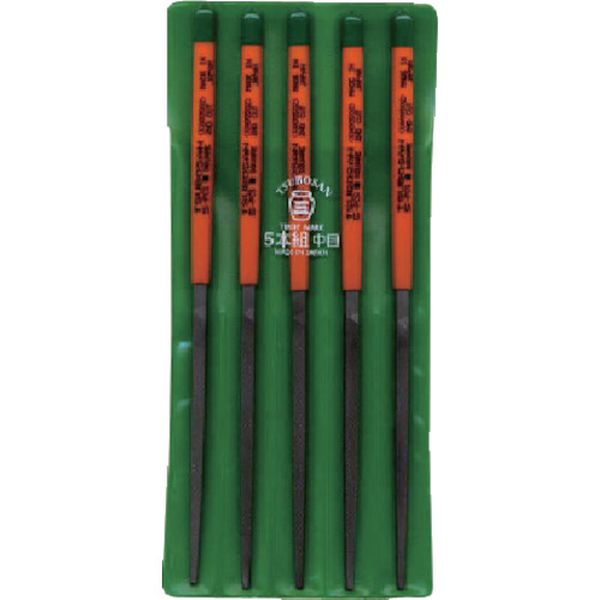 組ヤスリ　５本組　角　中目