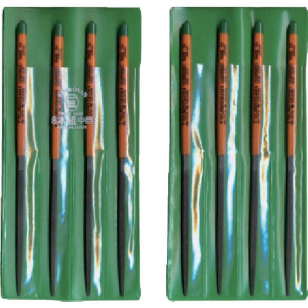 組ヤスリ　８本組　角　中目