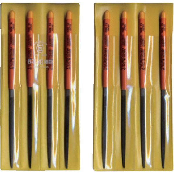 組ヤスリ　８本組　角　細目