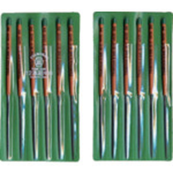 組ヤスリ　１２本組　角　中目