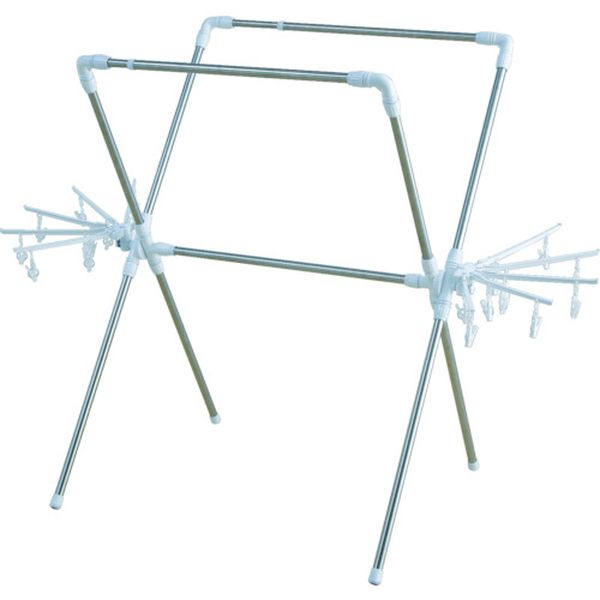 簡単組み立て万能物干し