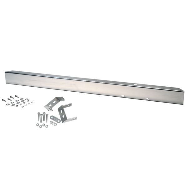 45-86 Jeep CJ5/CJ7 Rear Bumper - Polished Silver
