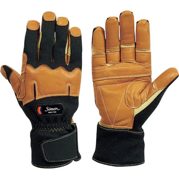 KG190BKL 250-3347  防火手袋(防水タイプ) KG-190BK L